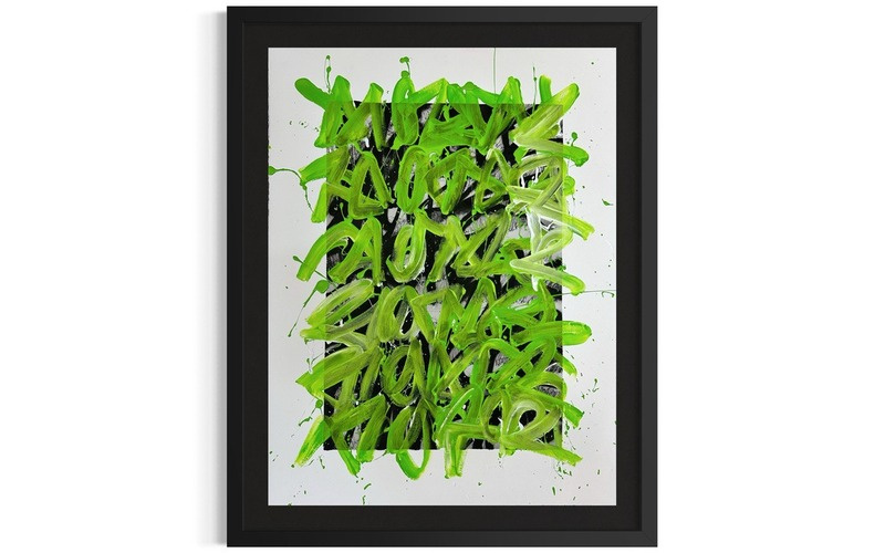 Green Paper Bee 1